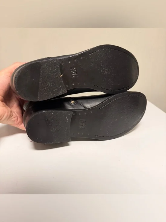 Frye Melissa Tall Riding Boot 3470412 Black Inside Zip Boots Women’s US 9.5 B - Picture 7 of 9